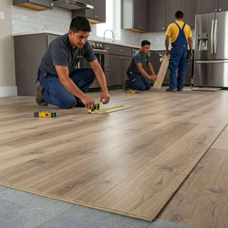 Laminate project example in Celina